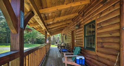Ski Lodge Mtn Retreat w/ Fire Pit, Deck & Views!