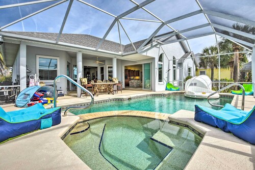 Waterfront Palm Coast Vacation Rental w/ Pool!