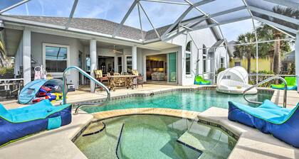 Waterfront Palm Coast Vacation Rental w/ Pool!