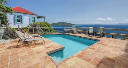 St Thomas Cliffside Villa With Pool & Hot Tub!