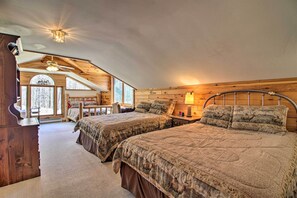 Interior - Spacious Mtn Cabin on 7 Private Acres in Athol! (Athol)