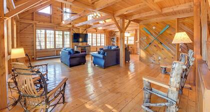 Athol Cabin w/ Deck & Fire Pit, 10 Mi to Lake