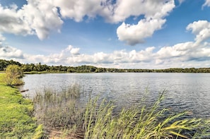 House (3 Bedrooms) | Interior - Game Room & Yard: Family Paradise in Pocono Summit (Pocono Summit)