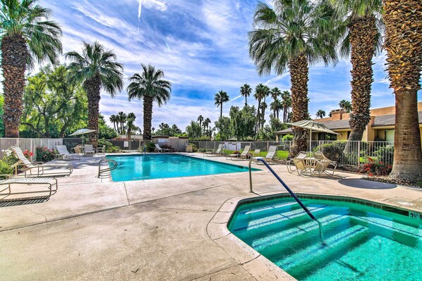 Apartment (3 Bedrooms) | Interior - Patio + Resort Amenities: Palm Desert Escape (Palm Desert)