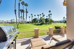 Apartment (3 Bedrooms) | Front of property - Patio + Resort Amenities: Palm Desert Escape (Palm Desert)