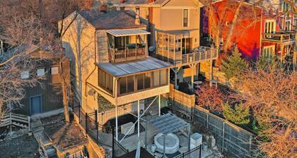 Cincinnati Home, Patio w/ Downtown Views!