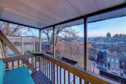 Cincinnati Home, Patio w/ Downtown Views!