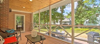 Sun-lit Lake Geneva Sanctuary w/ BBQ Patio!
