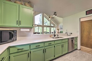 House (3 Bedrooms) | Interior - 'the River Home' Cabin w/ Yard: Near Wolf Creek! (Pagosa Springs)