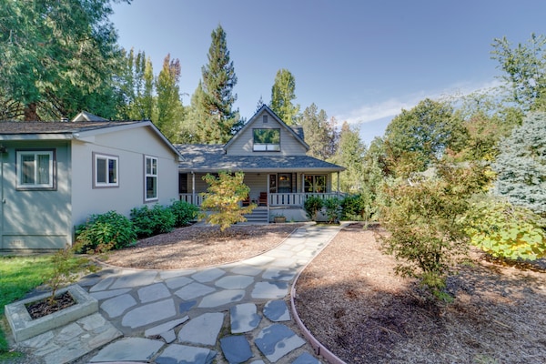 Near Dtwn & Pioneer Park: Home W/ Furnished Patio - Nevada City, CA