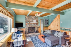 House (2 Bedrooms) | Front of property - 1 Mi to Snow Summit: Big Bear Lake Cabin! (Big Bear Lake)