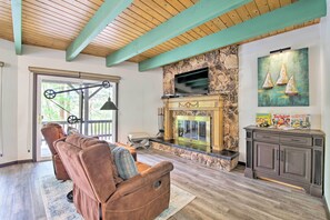 Interior - Bikes + Game Room: Lovely Lake Arrowhead Home! (Lake Arrowhead)