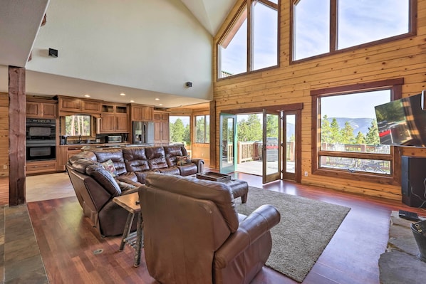 House (3 Bedrooms) | Interior - 2 Mi to Indian Hot Springs: Cabin in the Rockies! (Idaho Springs)