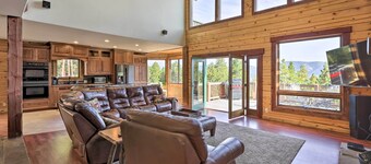 2 Mi to Indian Hot Springs: Cabin in the Rockies!