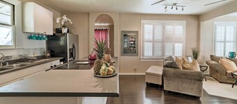 하와이안 히드어웨이 w/ 마당 < 힐로 베이까지 2 마일!