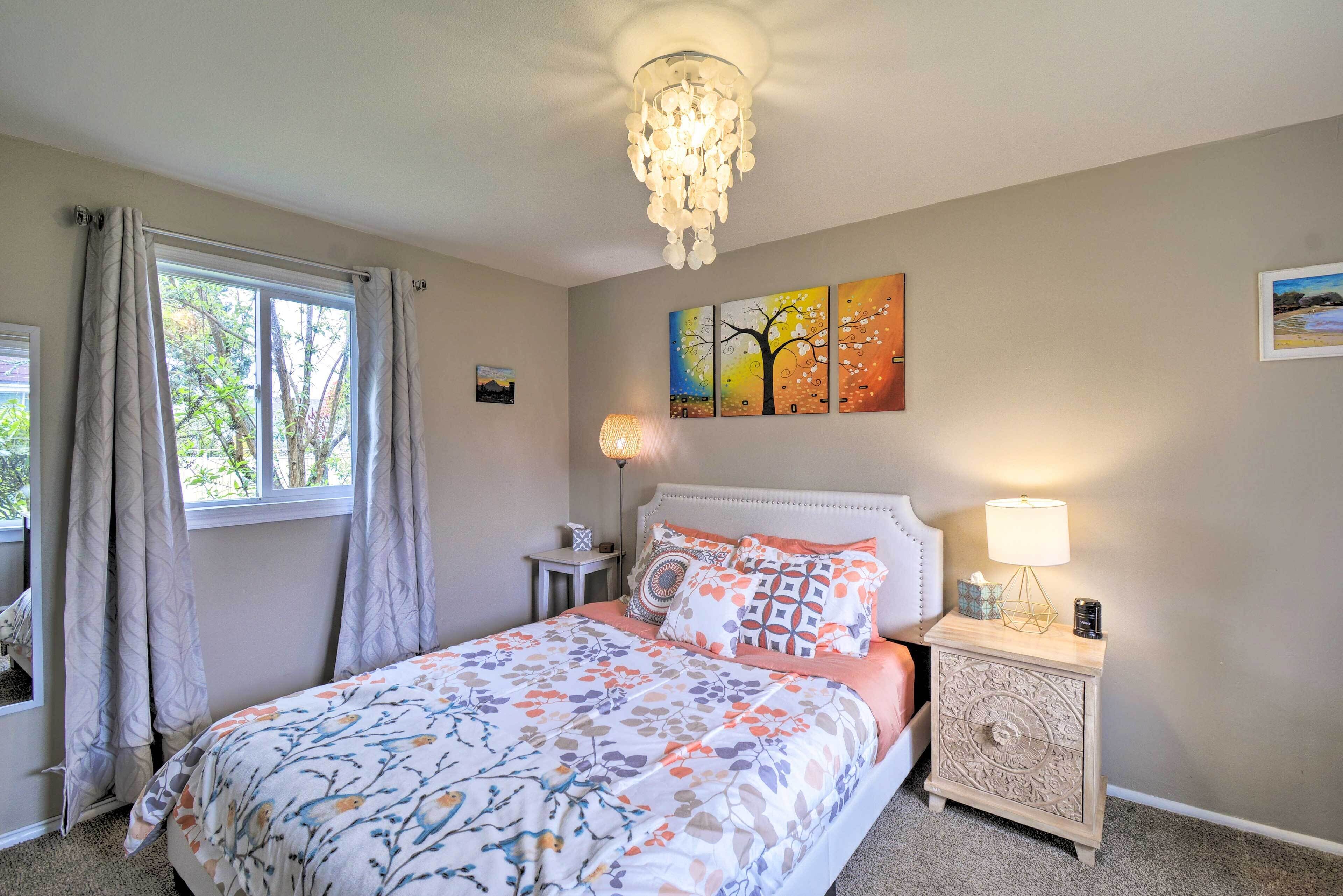 1 bedroom, iron/ironing board, bed sheets