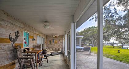 Waterfront Lake Placid Home w/ Dock & Fire Pit