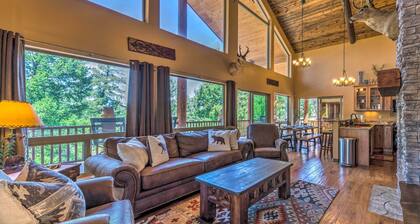 Quiet Ruidoso Cabin w/ Deck & Private Hot Tub