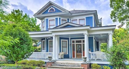 Elegant Raleigh Home w/ Porch, Walk Downtown!