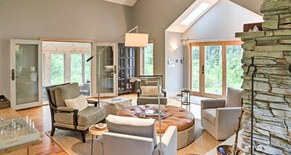Berkshires Home on 11 Acres w/ Pond & 2 Fire Pits!