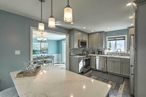 House (2 Bedrooms) | Front of property - Pet-friendly Revere Getaway, Steps From the T! (Revere)