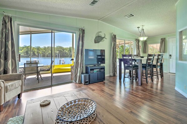 House (2 Bedrooms) | Interior - Angler's Getaway: Homosassa Home w/ Boat Dock! (Homosassa)