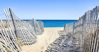 Seaside Escape w/ Porch + Direct Beach Access