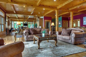 House (6 Bedrooms) | Interior - Dock & Theater Room: Lakefront Alton Bay Retreat! (Alton Bay)