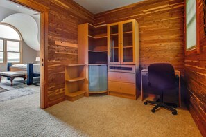 Interior - Dock & Theater Room: Lakefront Alton Bay Retreat! (Alton Bay)