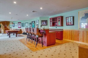 House (6 Bedrooms) | Interior - Dock & Theater Room: Lakefront Alton Bay Retreat! (Alton Bay)