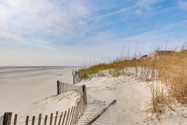 Apartment (3 Bedrooms) | Interior - Decks + Pool Access: Hilton Head Island Townhome (Hilton Head Island)