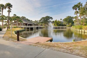Apartment (3 Bedrooms) | Interior - Decks + Pool Access: Hilton Head Island Townhome (Hilton Head Island)