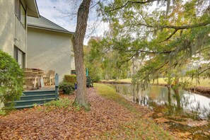 Apartment (3 Bedrooms) | Interior - Decks + Pool Access: Hilton Head Island Townhome (Hilton Head Island)