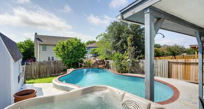 San Antonio Home w/ Private Hot Tub + Pool!