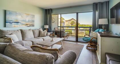 Pool Access & Views at Saint Helena Island Condo!