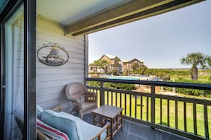 Apartment (2 Bedrooms) | Interior - Pool Access & Views at Saint Helena Island Condo! (Harbor Island)