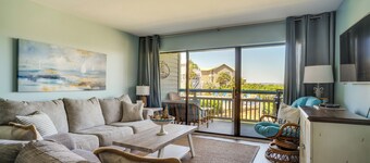 Pool Access & Views at Saint Helena Island Condo!