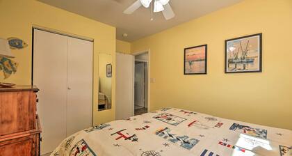 Beaufort Pad w/ Patio: 3 Blocks to Waterfront!