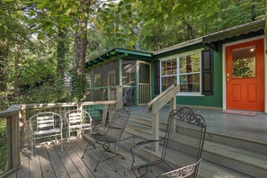 House (1 Bedroom) | Front of property - Updated Tryon Cabin on Pacolet River! (Tryon)