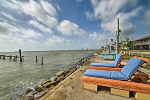 House (2 Bedrooms) | Interior - Bayfront Deck: 'casa Pescadores' Rockport Escape (Rockport)