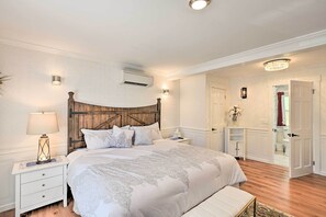 Maison (4 Bedrooms) | 4 chambres, fer et planche Ă repasser, draps fournis
