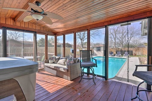 San Antonio Home w/ Pool, Near Lackland Afb!