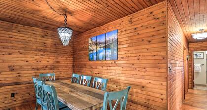 Secluded Cabin w/ Hot Tub, Game Room & Views!