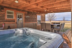 House (4 Bedrooms) | Front of property - Secluded Cabin w/ Hot Tub, Game Room & Views! (Durango)