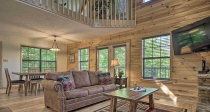 Furnished Deck & Grill: Rustic Pigeon Forge Cabin