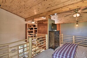 House (1 Bedroom) | Interior - Woodsy Cabin Hideaway w/ Deck: Hike, Fish, Escape (Como)