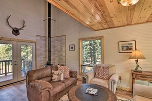 House (1 Bedroom) | Front of property - Woodsy Cabin Hideaway w/ Deck: Hike, Fish, Escape (Como)