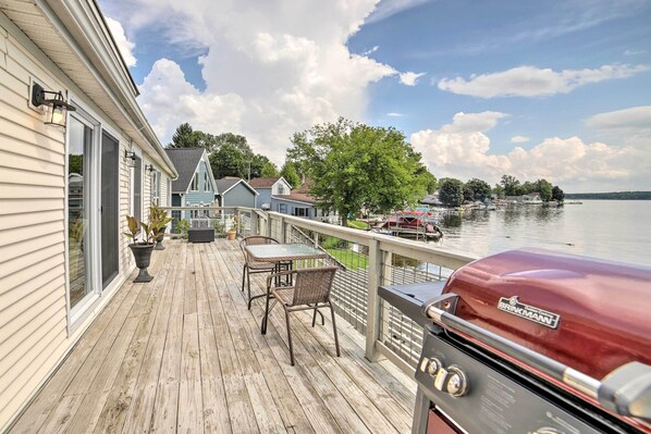 House (5 Bedrooms) | Interior - Waterfront Michigan Center Home w/ Boat Dock! (Michigan Center)