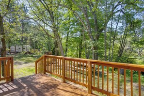 House (2 Bedrooms) | Interior - Little Manistee Riverfront Cabin w/ Fire Pit! (Irons)