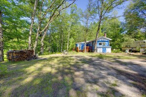 House (2 Bedrooms) | Interior - Little Manistee Riverfront Cabin w/ Fire Pit! (Irons)